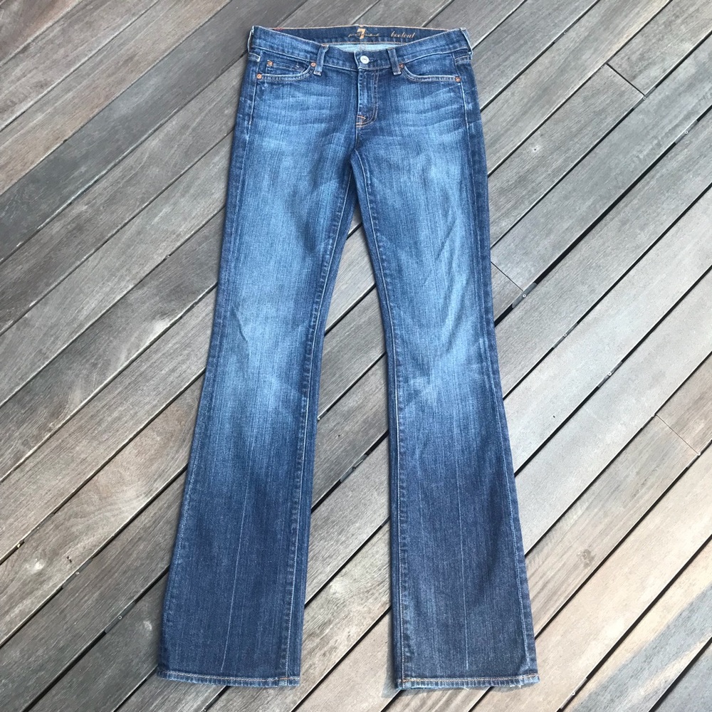 7 For All Mankind Bootcut Jeans - Picture 7 of 8